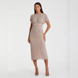 NWT Mac Duggal Beaded Mother of the Bride Dress Sz 10